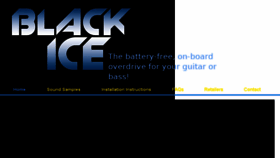What Blackiceoverdrive.com website looked like in 2018 (5 years ago)