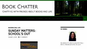 What Bookchatter.net website looked like in 2018 (5 years ago)