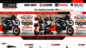 What Bigboyscooters.co.za website looked like in 2018 (5 years ago)
