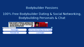 What Bodybuilderpassions.com website looked like in 2018 (5 years ago)