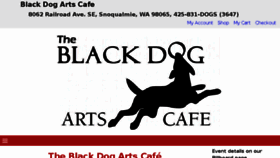 What Blackdogsnoqualmie.com website looked like in 2018 (5 years ago)