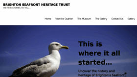What Brightonfishingmuseum.org.uk website looked like in 2018 (5 years ago)