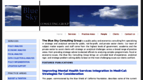 What Blueskyconsultinggroup.com website looked like in 2018 (5 years ago)