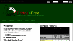 What Bridge4free.com website looked like in 2018 (5 years ago)