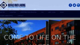 What Buffaloriverlanding.com website looked like in 2018 (5 years ago)