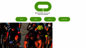 What Bouldervalleyvelodrome.com website looked like in 2018 (5 years ago)