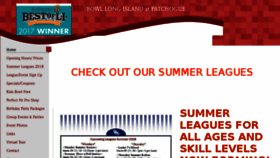 What Bowllongisland.com website looked like in 2018 (5 years ago)