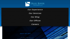What Blueriverpartnersllc.com website looked like in 2018 (5 years ago)