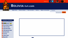 What Bolivia4x4.com website looked like in 2018 (5 years ago)