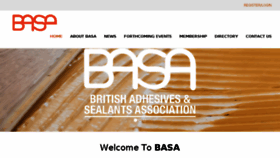 What Basaonline.co.uk website looked like in 2018 (5 years ago)