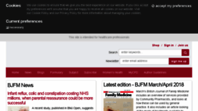 What Bjfm.co.uk website looked like in 2018 (6 years ago)