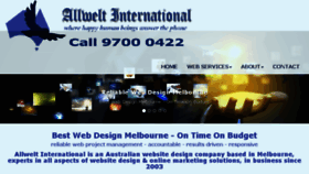 What Bestwebdesignmelbourne.com.au website looked like in 2018 (5 years ago)