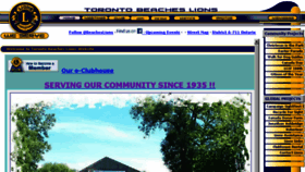 What Beacheslions.com website looked like in 2018 (5 years ago)