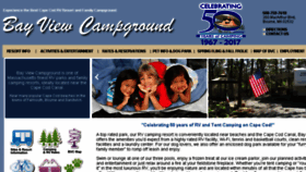 What Bayviewcampground.com website looked like in 2018 (5 years ago)