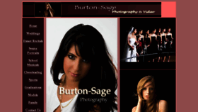 What Burton-sagephotography.com website looked like in 2018 (5 years ago)