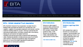 What Bita.org.uk website looked like in 2018 (5 years ago)