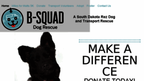 What Bsquaddogrescue.com website looked like in 2018 (5 years ago)