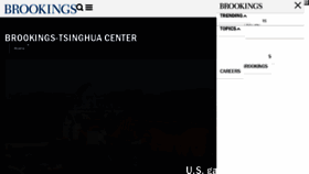 What Brookings-tsinghua.cn website looked like in 2018 (5 years ago)