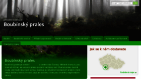 What Boubinsky-prales.cz website looked like in 2018 (5 years ago)
