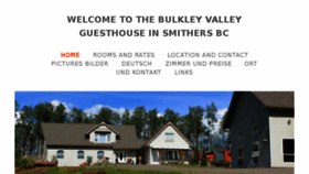 What Bulkleyvalleyguesthouse.ca website looked like in 2018 (5 years ago)
