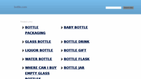 What Bottle.com website looked like in 2018 (5 years ago)