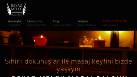 What Beyazmelekmasajsalonu.com website looked like in 2018 (5 years ago)