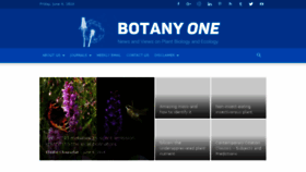 What Botany.one website looked like in 2018 (5 years ago)