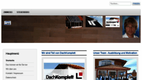 What Blocher.de website looked like in 2018 (5 years ago)