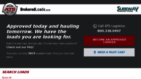 What Brokeredloads.com website looked like in 2018 (5 years ago)