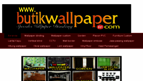 What Butikwallpaper.com website looked like in 2018 (5 years ago)