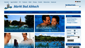 What Bad-abbach.de website looked like in 2018 (5 years ago)