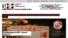 What Bauherrenhilfe.org website looked like in 2018 (5 years ago)