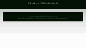 What Bernarduccimeisel.com website looked like in 2018 (5 years ago)
