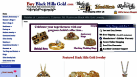 What Buyblackhillsgold.com website looked like in 2018 (5 years ago)