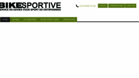 What Bikesportive.com website looked like in 2018 (5 years ago)