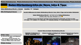 What Baden-wuerttemberg-infos.de website looked like in 2018 (5 years ago)