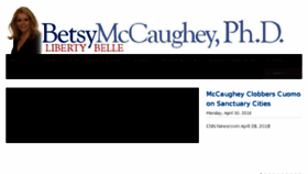 What Betsymccaughey.com website looked like in 2018 (5 years ago)