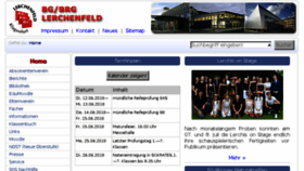 What Bglerchenfeld.at website looked like in 2018 (5 years ago)