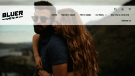 What Bluerdenim.com website looked like in 2018 (7 years ago)