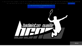 What Badminton-nuaille.com website looked like in 2018 (5 years ago)