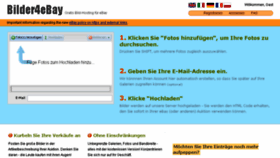 What Bilder4ebay.de website looked like in 2018 (5 years ago)