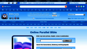 What Biblecc.com website looked like in 2018 (5 years ago)
