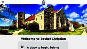 What Bethelchristian.com website looked like in 2018 (5 years ago)