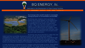 What Bqenergy.com website looked like in 2018 (5 years ago)