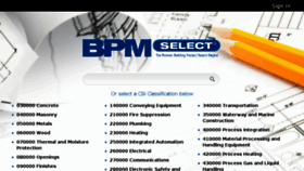 What Bpmselect.com website looked like in 2018 (5 years ago)