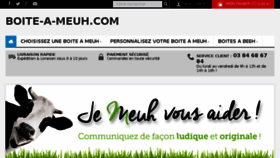 What Boite-a-meuh.com website looked like in 2018 (5 years ago)