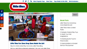 What Blog.littletikes.com website looked like in 2018 (5 years ago)