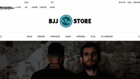 What Bjjstore.com website looked like in 2018 (5 years ago)