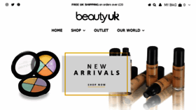 What Beautyukcosmetics.com website looked like in 2018 (5 years ago)