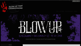 What Blowup.fi website looked like in 2018 (5 years ago)